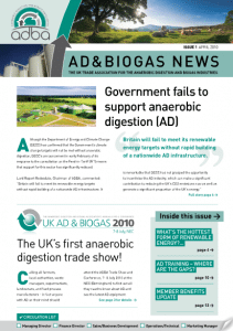 AD & Biogas News: Issue 1, April 2010