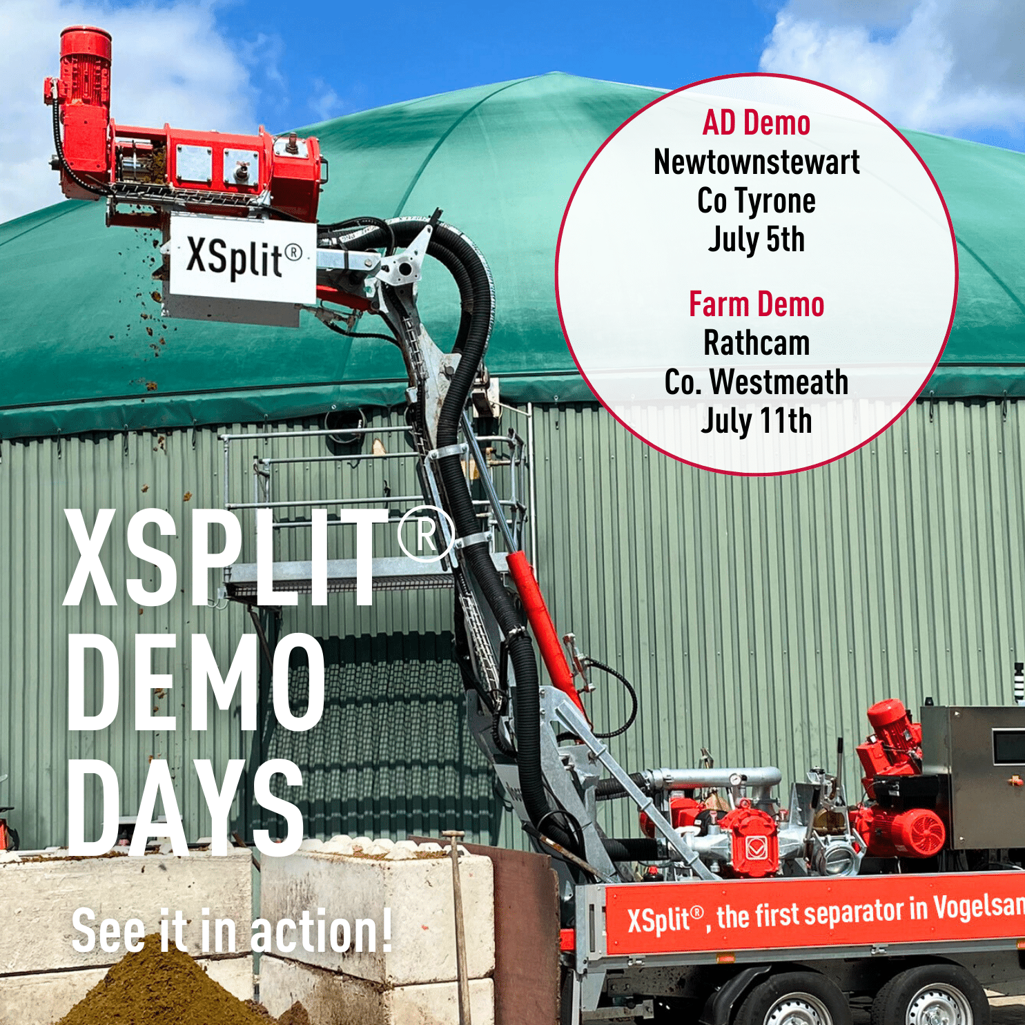MEMBER PRESS RELEASE - Revolutionary Vogelsang XSplit Separator ...