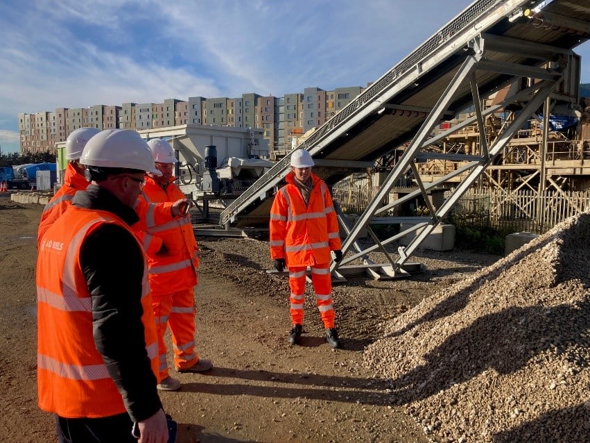 Neustark Demonstration Unit on a UK Site